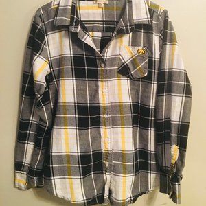 Womens Hawkeye Flannel Size Large